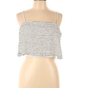 Women's Large Sleeveless Top Cami Crop After Market NWT
